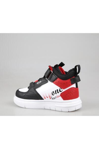 M.P. Mp 251-3401 Black-Red Kids Sneakers