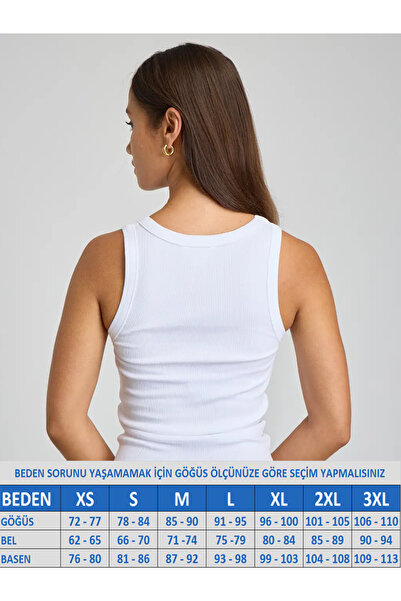MİO ESTİLO Novelle Wide Strap Ribbed Tank Top