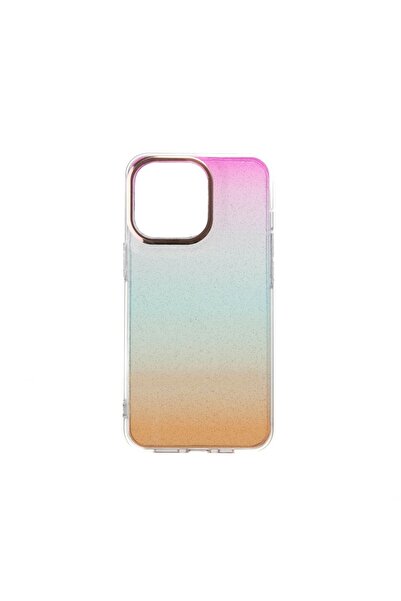 OEM Capac Protectie Spate Colectia Fashion Compatibil Cu iPhone 13 Pro - Rainbow