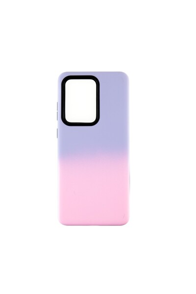 OEM Capac Protectie Spate Colectia Gradient Compatibil Cu Samsung Galaxy S20 Ultra - Roz Deschis