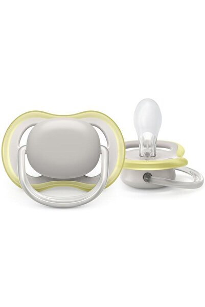 Philips Avent Σετ 2 οδοντόβουρτσες Philips Avent Ultra Air SCF 085/15, Ορθοδοντική, 0-6 μηνών (Καφέ/Γκρι)