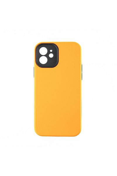 OEM Capac Protectie Spate Colectia Colourful Compatibil Cu iPhone 11 - Portocaliu