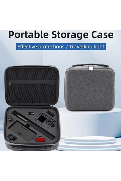 O Ozone DJI Osmo Action 5 PRO/Action 4/Action 3 Camera Accessories | Surface-Waterproof Travel Portable Shoc