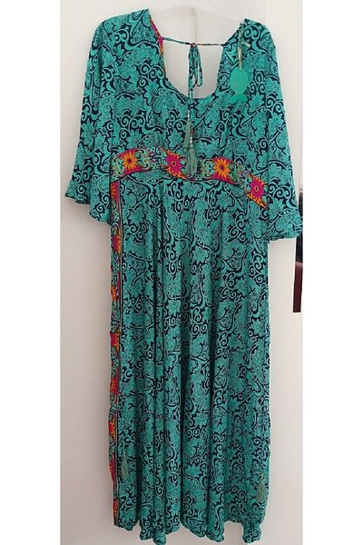 MODA Mixviscose Loose Dress