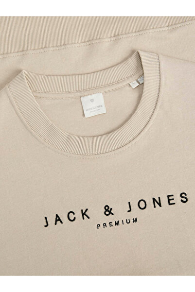 Jack & Jones Jayson Men's Cream Sweatshirt (12283436-Slg)
