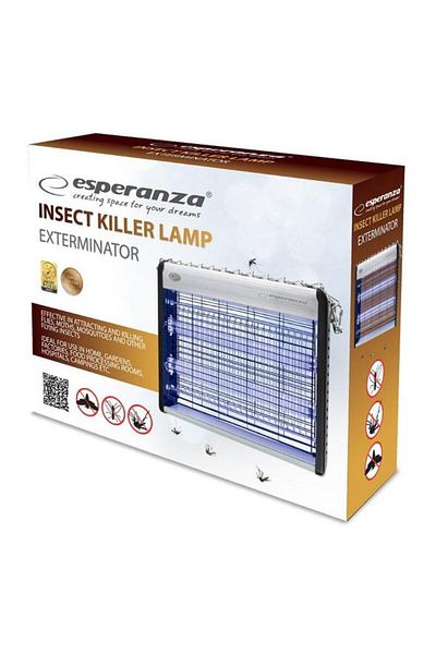 ESPERANZA UV Insect Killer Lamp, 12W, Exterminator