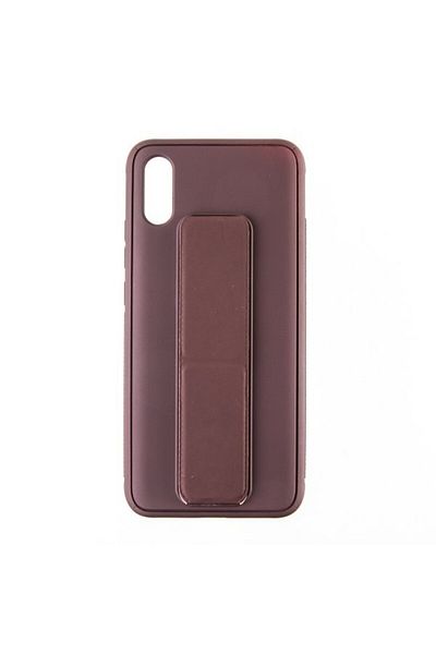 OEM Capac Protectie Spate Colectia Stand Compatibil Cu Xiaomi Redmi 9a/9at - Maro