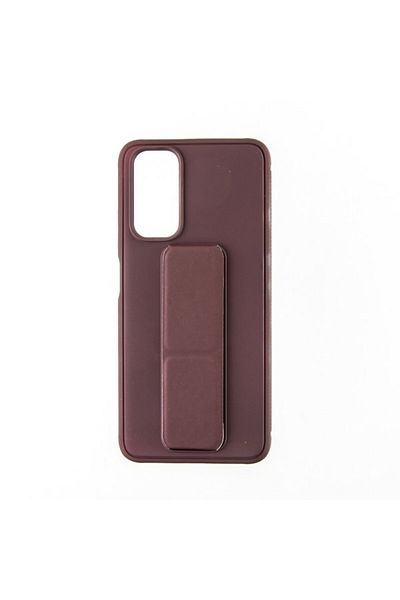 OEM Back Cover Protective Stand Collection Compatible with Xiaomi Redmi Note 11 - Brown