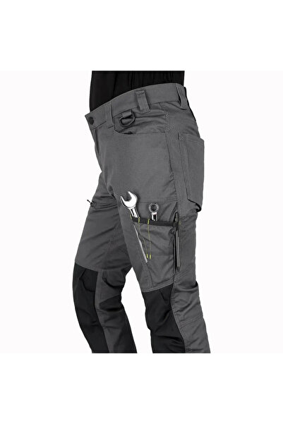 Safety jogger Maple Dark Gray Multi-Pocket Tactical Work Pants