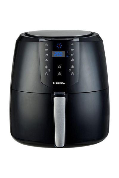 Zokura Friteuza cu aer cald Z1232, 1800W, 5.2 L, Negru