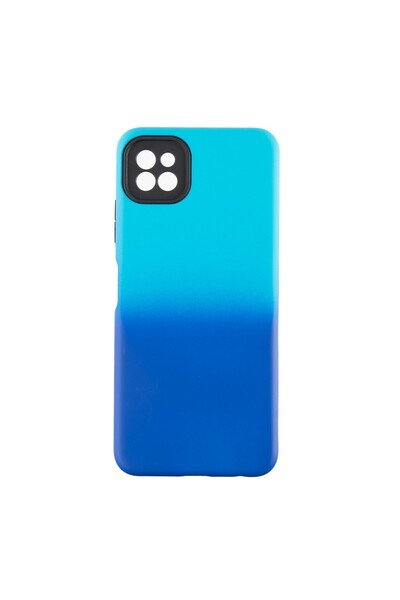 OEM Capac Protectie Spate Colectia Gradient Compatibil Cu Samsung Galaxy A22 5G - Albastru