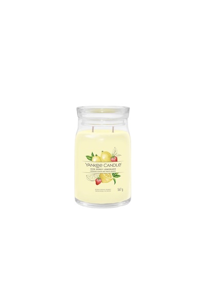 Yankee Candle Lumânare cu limonadă și fructe de pădure înghețate - borcan mare