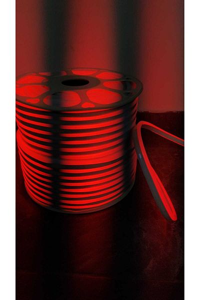 SDX Market Neon Flex Red Flexible LED Light Hose Roll 50m R / Christmas Installation