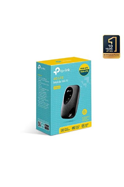 TP-LINK M7200 4G LTE Mobile Wi‑Fi Hotspot – 150 Mbps, Plug‑and‑Play (Black)