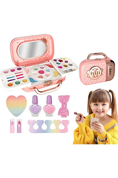 Toybox مجموعة مكياج للبنات، مجموعة مستحضرات تجميل تلبيس للأطفال، ألعاب تظاهري...