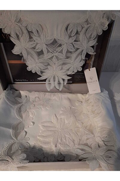 Vinezza Home Collection 5 Parça Salon Takımı Konsol Masa Örtüsü Sehpa Örtüsü