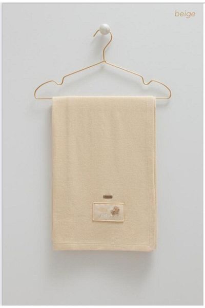 Caramell Trico Looked Combed Cotton Blanket