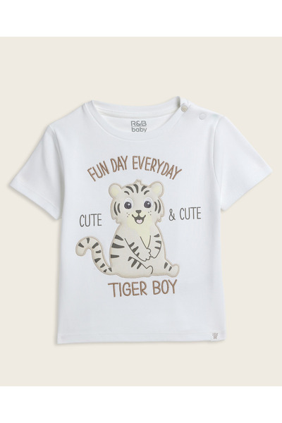 R&B Appliqued T-Shirt and Shorts Set