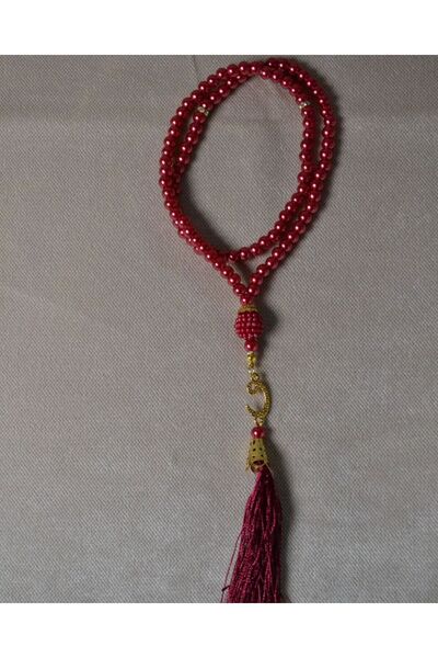 Bilenler سبحة لؤلؤ 99 قطعة من فافلي - سبحة خرز ملونة مع شرابة أنيقة 20 قطعة ب...