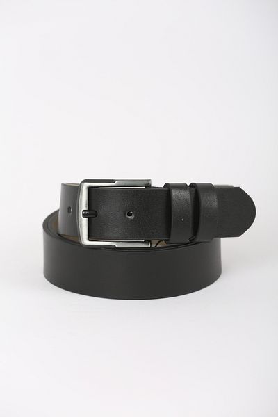 KASVA DERİ 4 cm Black Denim and Canvas Compatible Faux Leather Belt