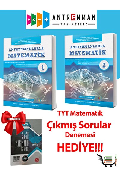 Antrenman Yayıncılık Matematik 1 ve 2 Soru Bankası Hediyeli!