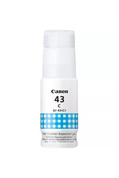 Canon GI-43C Cyan Mavi Şişe Mürekkep G540-G640