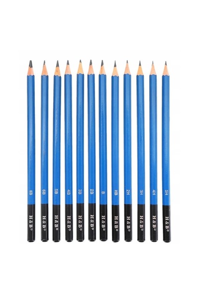 H&B Set creioane pentru schite si desen H&B, 26 in 1