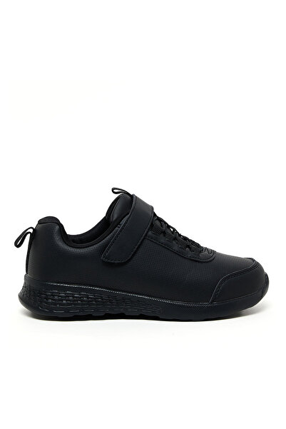 R&B Solid Velcro School Shoes