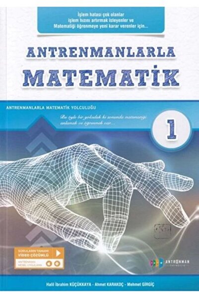 Antrenman Yayınları Antrenmanlarla Matematik 1. Kitap - Mehmet Girgiç 9786058...