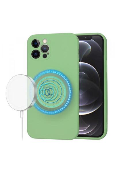 Techsuit Husa MagSafe pentru Apple iPhone 12 Pro, Techsuit, SoftFlex, Verde