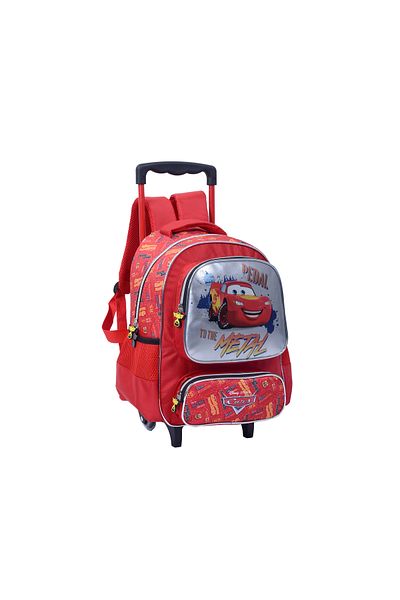 CAR CARS TROLLEY 16" W/ PENCIL CASE W/Pencil Case Red Color