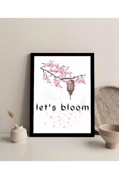 Harikabirev Frameless Frame Look Mdf Table (Let's Bloom Japan Style) 1 | Ctkmdf