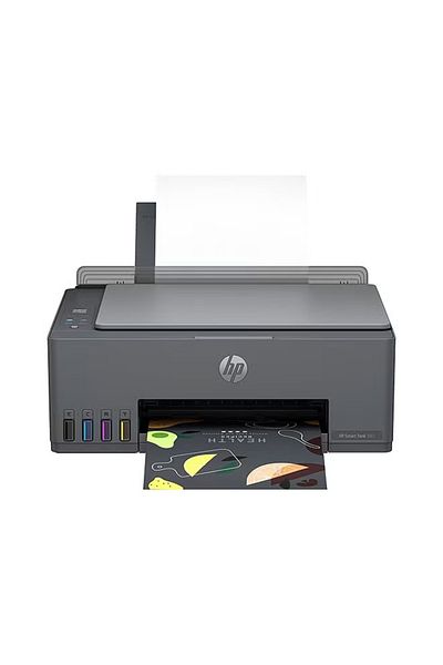 HP Smart Tank 581 Wireless All-in-One Printer – Print, Scan, Up to 6,000 Black or Color Pages – Grey