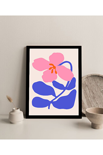 Harikabirev Frameless Frame Look Mdf Table (Flower Abstract) 4 | Ctkmdf