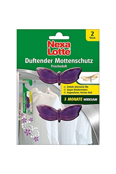 Nexa Lotte Set 2 bucati Repelent parfumat impotriva moliilor, durata 3 luni, stil umeras, Nexa Lotte