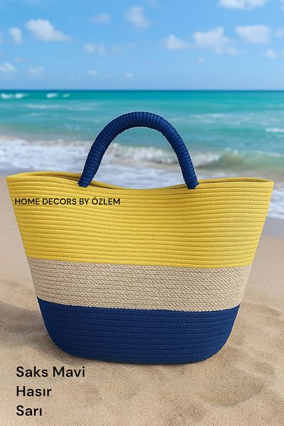 home decors by özlem Straw Shoulder Bag Beach Bag Day Bag Arm Bag Hand Bag Handwork Handmade