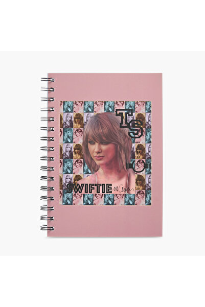 Lifestyle Taylor Swift Print A5 Spiral Notebook
