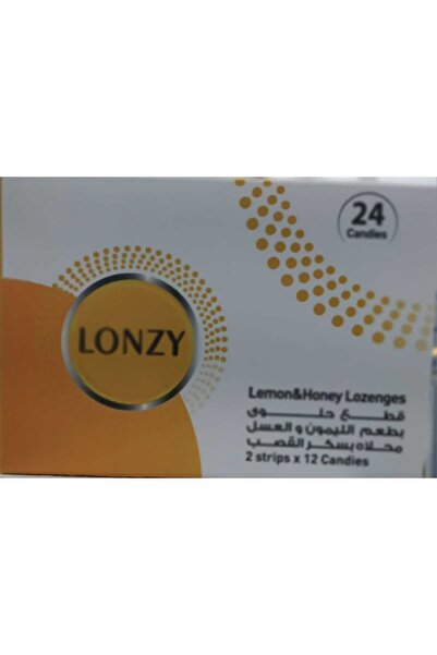 Tihour Lonzy Lemon & Honey Lozenges 24 Pieces
