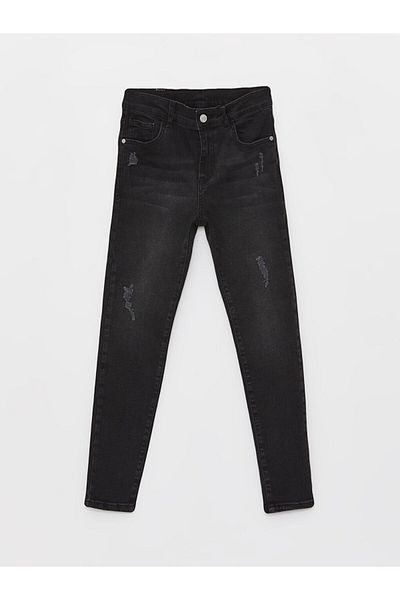 LC Waikiki New Season Boys' Jean Trousers with Adjustable Waist Elastic - S44392Z4