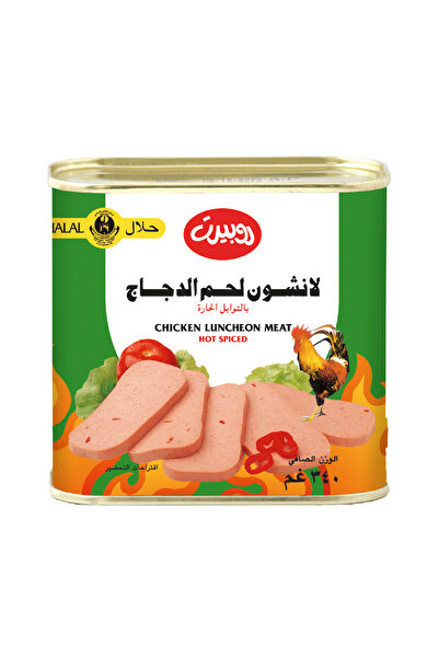 Robert Chicken Luncheon Meat with Hot Spiced, 340g