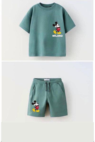ninita kids Boy's Summer Top and Bottom Set