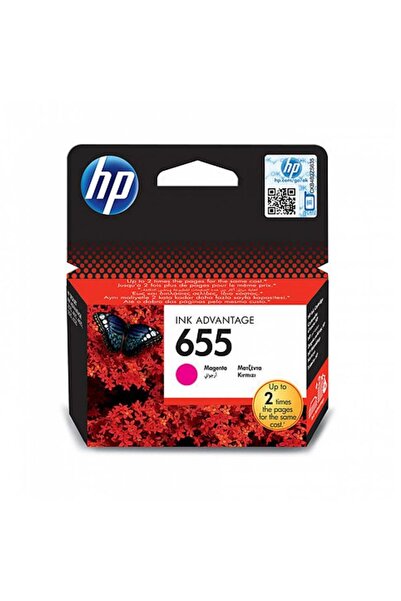 HP 655 Magenta Kırmızı Kartuş CZ111AE