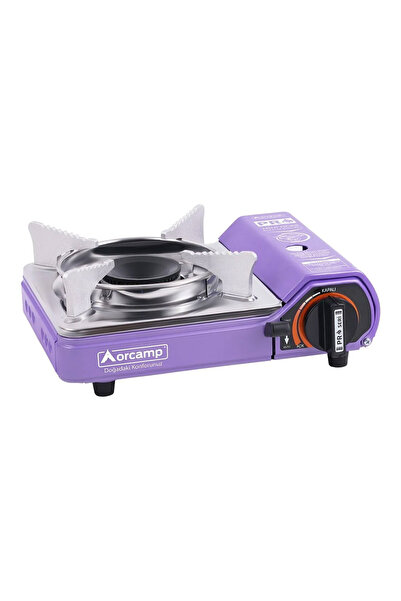 Orcamp Tekli Mini Portatif Ocak Mor CK-506-Mor