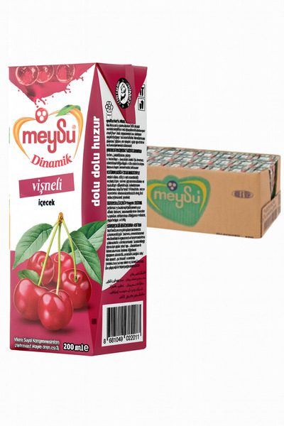 Meysu Vişne Dinamik Meyve Suyu 200 ml 27'li 1 Koli