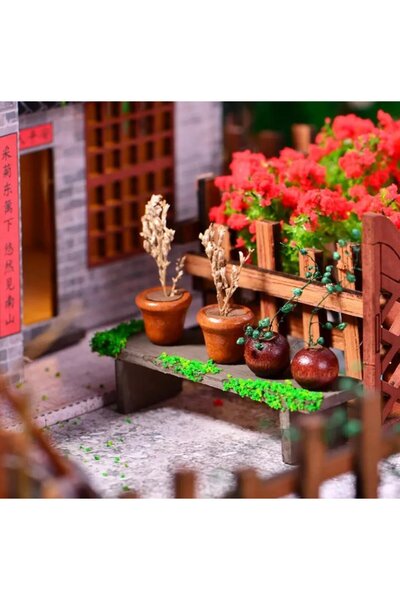 OEM Interactive game, educational, model, assembly house, miniature, Chi House, DIY