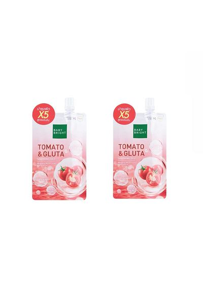 NİCE Baby Bright Soothing Gel with Tomato and Gluta Scent 50g * 2
