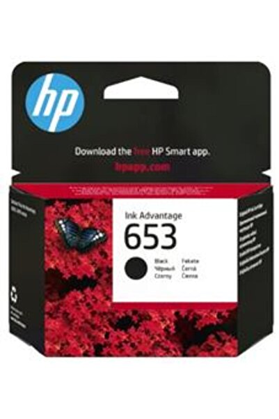 HP 653 Black Siyah Kartuş 3YM75AE