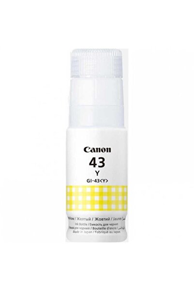 Canon GI-43Y Yellow Sarı Şişe Mürekkep G540-G640