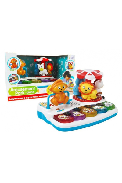 REBELS Colorful Piano with Animals for Kids