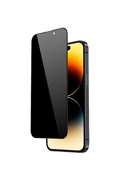 Cellara Folie Protectie Ecran Sticla Privacy Compatibil Cu iPhone 15 Plus - N...